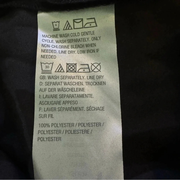 Linea 2X Shirt Top Blue Floral Long Sleeve Round Neck Sheet Casual Womens - Picture 6 of 6